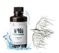RESIONE W90B Resina de impresora 3D lavable con agua Resina de curado UV LCD casi inodoro Resina de fotopolímero estándar de 405 nm para impresión 3D DLP MSLA LCD (1000g, Transparente)
