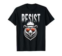 Resist Bear Proteja nuestros parques nacionales, parques sin fines de lucro Camiseta