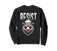 Resist Bear Proteja nuestros parques nacionales, parques sin fines de lucro Sudadera