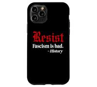 Resist Fascism is Bad No Kings America Protest Anti Fascism Carcasa para iPhone 11 Pro