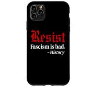 Resist Fascism is Bad No Kings America Protest Anti Fascism Carcasa para iPhone 11 Pro MAX