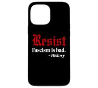 Resist Fascism is Bad No Kings America Protest Anti Fascism Carcasa para iPhone 13 Pro MAX