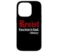 Resist Fascism is Bad No Kings America Protest Anti Fascism Carcasa para iPhone 14 Pro