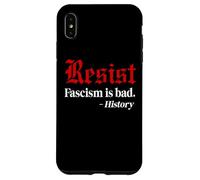 Resist Fascism is Bad No Kings America Protest Anti Fascism Carcasa para iPhone XS MAX