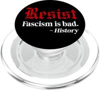 Resist Fascism is Bad No Kings America Protest Anti Fascism PopSockets PopGrip para MagSafe