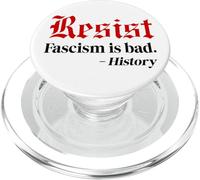 Resist Fascism is Bad No Kings America Protest Anti-Fascism PopSockets PopGrip para MagSafe
