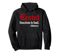 Resist Fascism is Bad No Kings America Protest Anti Fascism Sudadera con Capucha