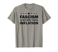 Resist Fascism is Worse Than Inflation No Kings Anti-Fascism Camiseta
