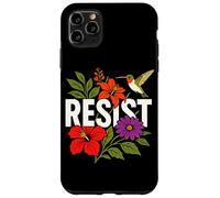 RESIST Floral Political Protest Feminist Resist Carcasa para iPhone 11 Pro Max