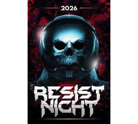 Resist Night Techno Parties: A Notebook With a Cover Straight From The Flyers Of Techno Events Taking Place In Poland