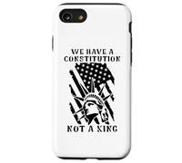 Resist No Kings in America We Have a Constitution Not a King Carcasa para iPhone SE (2020) / 7/8