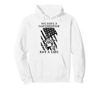 Resist No Kings in America We Have a Constitution Not a King Sudadera con Capucha