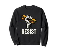Resist Sandwich Activism Protest Fist Sudadera