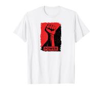 Resist Star Revolution Rebellion Retro Black Camiseta