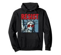 Resist Statue Liberty Bubblegum Protest Equality Sudadera con Capucha