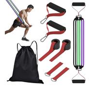 Resistance Band Set - Portátil Natural Latex Ejercise Bands | Resistance Loop Bands | Ejercise Chest And Arms Stretching Bands | Lightweight Tool For Home Outdoor Travel Fitness Training