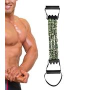 Resistance Bands - 3 Hole Resistance Stretcher For Body Stretching | Latex High Elasticity Fitness Equipment Pedal Puller Chest Expander Suitable For Muscle Women Men