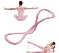 Resistance Bands,Exercise Bands for Women Men,Resistance Rubber Band with Handles,Elastic Pull Band,Not Break,Elastic Rope for Working out,Full Body Training,Arm,Chest,Shoulder,Yoga (Pink-25 LB)