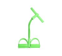 Resistance Bands Exercise - Elastic 4 Tube, Portable Pedal Stretching Puller, Adjustable Non Slip | Strength Training Muscle Toning Yoga, Sports For Home Gym Travel Outdoors Indoors