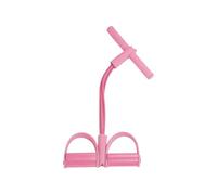 Resistance Bands Exercise - Elastic 4 Tube, Portable Pedal Stretching Puller, Adjustable Non Slip | Strength Training Muscle Toning Yoga, Sports For Home Gym Travel Outdoors Indoors