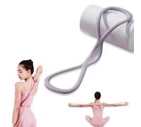 Resistance Bands Figure 8, Beautiful Back, Slender Arms, Hip Leg Shaping, for Fitness Beginners to Advanced (Gray-35Ibs)