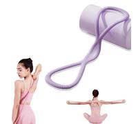 Resistance Bands Figure 8, Beautiful Back, Slender Arms, Hip Leg Shaping, for Fitness Beginners to Advanced (Purple-15Ibs)