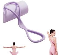 Resistance Bands, Figure 8 Exercise Bands for Women Men, 8 Shaped Resistance Rubber Band for Arms, Exercise Bands (Purple)