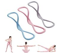 Resistance Bands, Figure 8 Exercise Bands for Women Men, Durable Pulling Rope with Handles for Home Workout, Yoga, Gym, Strength Training (G-3pcs)