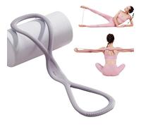Resistance Bands, Figure 8 Exercise Bands for Women Men, with Handles, Arm Back Elastic Rope, 15/25/35lb Shoulder Opening Beauty Back Elastic Band, High Elasticity Silicone (Gray,35lb)