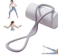 Resistance Bands, Figure 8 Exercise Bands, Resistance Band Stretch Fitness Band Figure 8 for Men and Women (Grey)