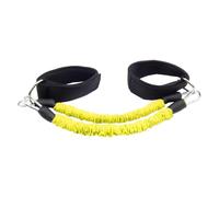 Resistance Bands for Legs - Adjustable Resistance for Leg Shaping | Ejercise Bands with Shock-Proof Foam Padding Cotton Wrapping | Women Men Fitness Home Gym Workout Ankle Leg Training 20-80