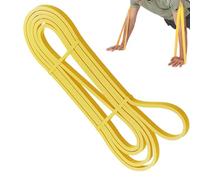 Resistance Bands, Physical, Heavy Strength Training Strap, Non Slip Fabric Elasticity, Total Body Workout Gear, Core Stability Ejercise Apparel, Small Medium Portable Black for Leg Chest