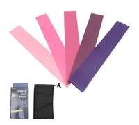 Resistance Bands, Pull Up Assistance Straps, 5 Level Elastic Trainer, 23,62 x 1,97 x 0,04 pulgadas, Portable Workout Gear, 1 Set for Gym, Yoga, Pilates, Fitness, Leg, Arm Ejercise