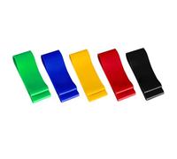 Resistance Bands Set de 60 x 5 cm, Multi-Functional Strength Training Equipment, Elastic Stretch Bands for Fitness, 5 colores, Green Blue Yellow Red Black, for Men, Women, Boys, Adolescentes, Athletes