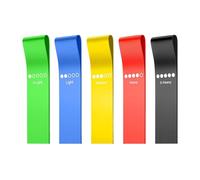Resistance Bands Set | Multi-Functional Strength Training Equipment | Elastic Stretch Bands for Fitness | for Men Women Boys Youth Teens Athletes Husband Son Daughter Family