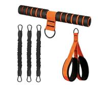 Resistance Bands with Handles - Nylon Latex 73.6x25.4cm 30Lbs Durable Multifunction | Pedal Resistance Band Tension Rope, Full Body Workout Trainer | For Home Fitness Gym Pilates Waist Arm Core Leg
