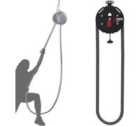 Resistance Training Machine, Portable Cable Pulley System for Full Body Workout, Endless Rope Trainer for Home Gym