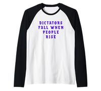Resiste al fascismo Protesta antirrepublicana Izquierda Liberal Camiseta Manga Raglan