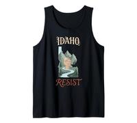 Resiste la protesta política de Idaho Camiseta sin Mangas