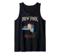 Resiste la protesta política en Nueva York Camiseta sin Mangas