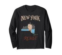 Resiste la protesta política en Nueva York Manga Larga