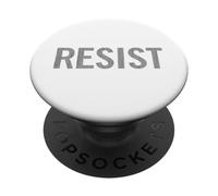 Resiste la tipografía de oposición política PopSockets PopGrip Adhesivo