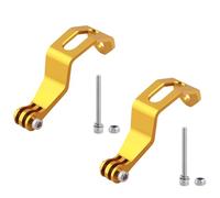 Resistencia Aleación de aluminio Soporte de luz para bicicleta Soporte de luz para bicicleta de lámpara frontal para bicicleta Base para cámara de acción Base para cámara de acción duradera de