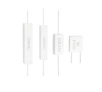 Resistencia bobinada con encapsulado metálico 10 unids/pack 5W 10W 20W resistencia bobinada de cerámica(SQP 5W 2 ohms)