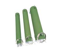 Resistencia bobinada de alambre variable ajustable de alta potencia, 25 W ~ 10 kW, 100 W, 500 W, 1000 W, carga de freno de reóstato deslizante, 1 R ~ 10 K R 150 R 500 Ohm, 1 unidad(200W 75 Oh)
