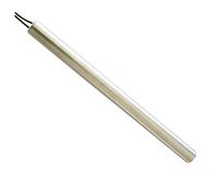 Resistencia, bujía de encendido para estufa de pellets, 250 W, 188 mm, diámetro 9,5 mm; para prisma