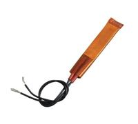 Resistencia cerámica 10 Uds. Elemento calefactor de 50 * 15mm 12-220V termistor temperatura constante Sensor aire secador pelo aluminio calentador rulos(24V 200 degrees)