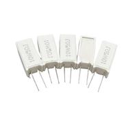 Resistencia cerámica de cemento de 10 W, resistencia de potencia del 5%, 0,1~100 K, 0,1 R, 10 R, 50 R, 0,25, 0,33, 0,5, 1, 2, 5, 8, 10, 15, 20, 25, 30, 100, 1 K, 2 K Ohm(Vertical 15 Ohm)