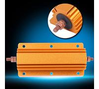 Resistencia de Aluminio de 200 W, 8 Ohmios, RX24 8R, Carcasa de Aluminio de Alta Potencia, Resistencias Individuales, Suministros Eléctricos Industriales Profesionales,