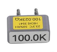 Resistencia de calibración para multímetros que ofrece 0 1% de precisión y baja deriva de 25 PPM para mejores resultados (100 K)